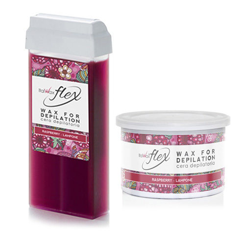 Flex soft wax raspberry